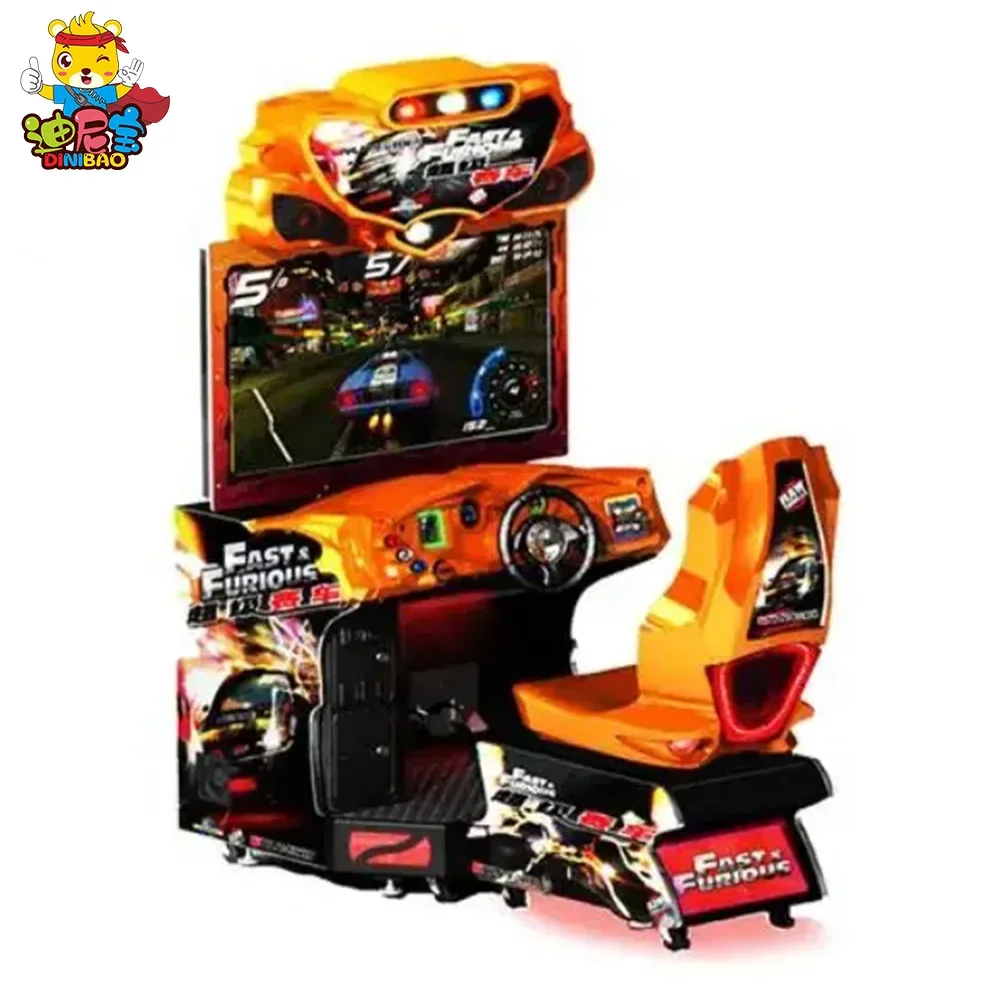 Arcade Game Machine Coin Operated Car Racing Arcade Video Games Machine Simulator Driving Game