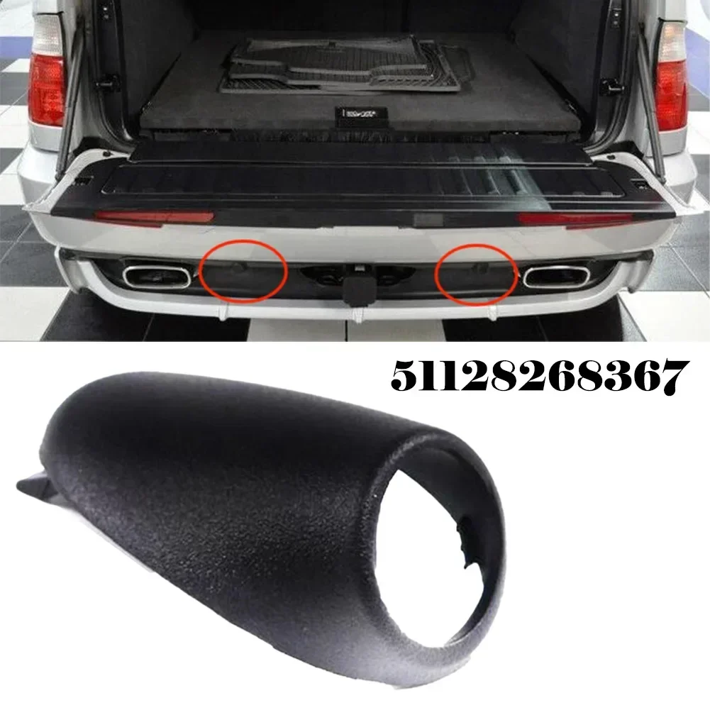 

1 X Car Rear Pdc Parking Sensor Outer Cover Trim Cap For Bmw X 5 E53 00-06 51128268367 Black Plastic Exterior Parts Door Handles