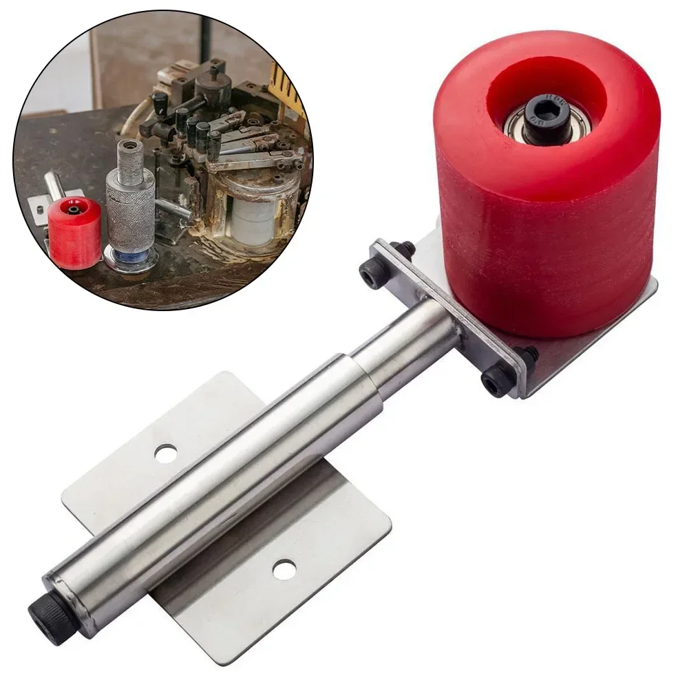 Robustly Built Edge Bander With Polyurethane Wheel and Auxiliary Component Aimed at Eliminating Warping Concerns