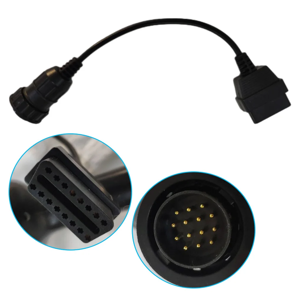 14 Pin to 16 Pin OBD2 Adapter Diagnostic Connector Cable for Mercedes Benz Sprinter Auto Diagnostic Connector Adapter