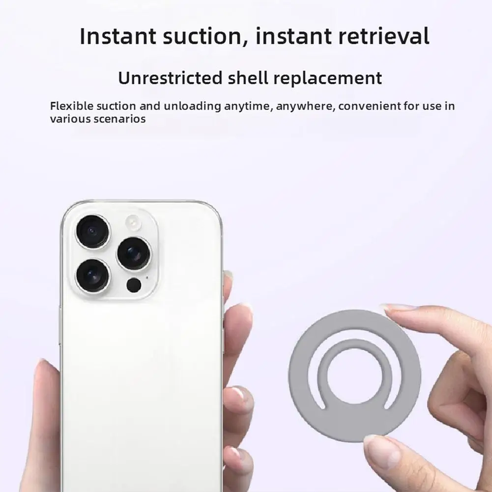 Magnetischer Silikongriff Telefonhalter Silikon doppelseitiger Telefonständer Silikonhalter Unterstützung für iPhone