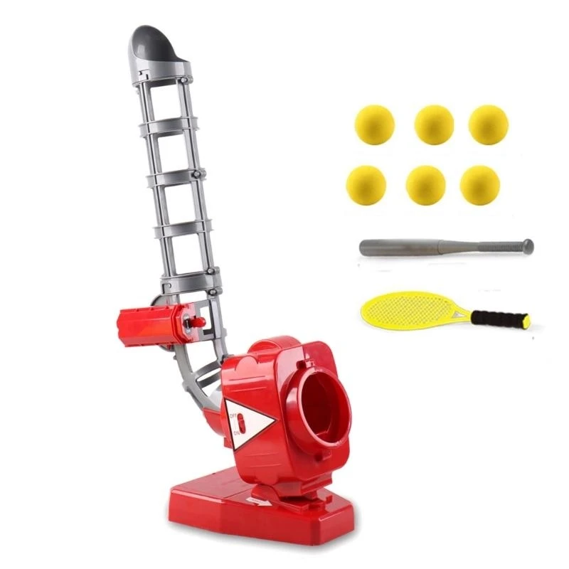 E5BD Softball Pitching Baseball Trainer Machine Machine Electronic Baseball Machine #1