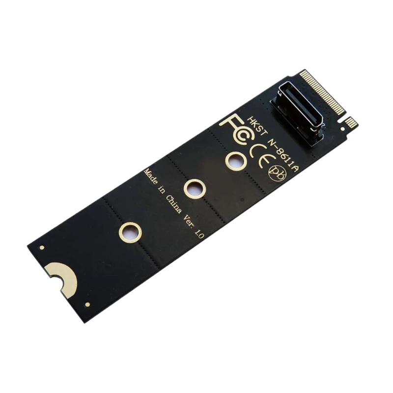 

M.2 NVMe SSD to SFF-8612 SFF-8611 Adapter Card Support SFF-8611 4i