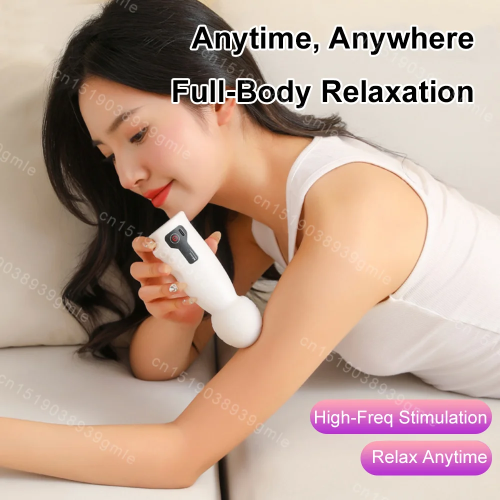 

Мини-компактный массажный пистолет для глубоких тканей для расслабляющих мышц друзей и поддержки шеи