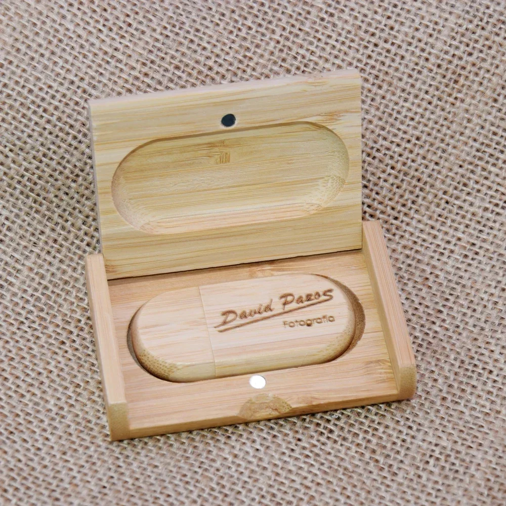 20pcs/Lot (Free logo) USB Flash Drive 2.0 Wooden Pendrive 4GB 8GB 16GB 32GB 64GB 128GB Memory Stick Personalized Gifts