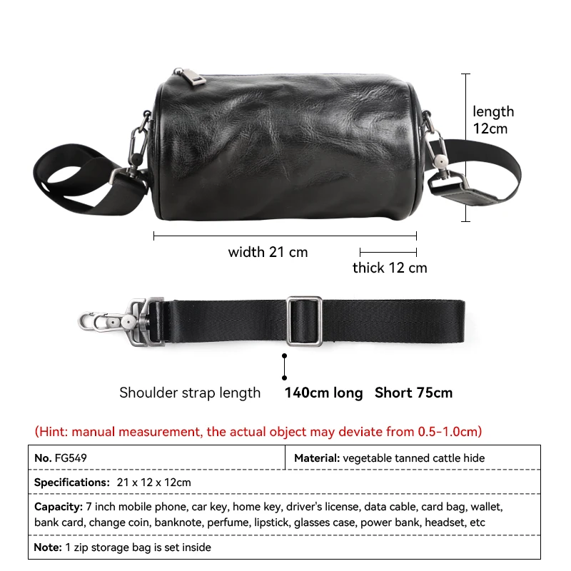 Genuine Leather Men Chest Shoulder Bag Casual Leather Crossbody Messenger Bags For Male Portable Outdoor Sport Sling Pack