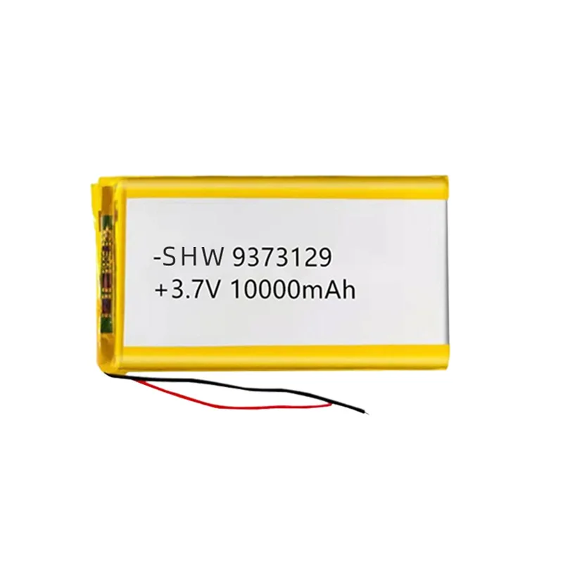 New 9373129 3.7V 10000mAh Rechargeable Polymer Batteries Lipo Li-Po for Toy Power Bank GPS Laptop Camping Lights Diy