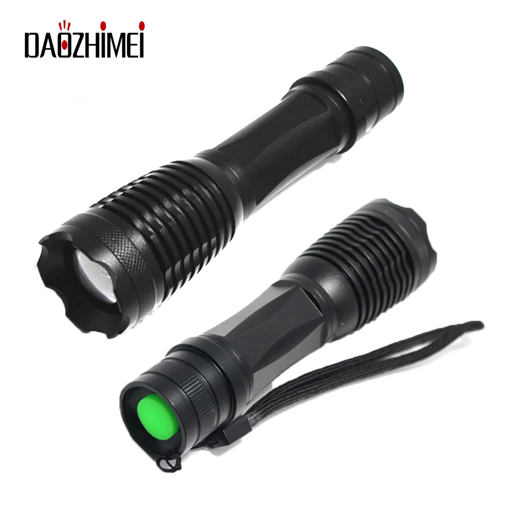 

2000LM High Power LED Flashlight T6 waterproof camping lantern 5 modes Zoomable Tactical Torch light hunt Lamp