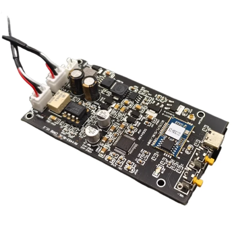 

Bluetooth 5.3 QCC3084+ AK4493 DAC Lossless Receiver Module with Volume Button Antenna 24bit 96K LDAC APTX HD DC6V-24V