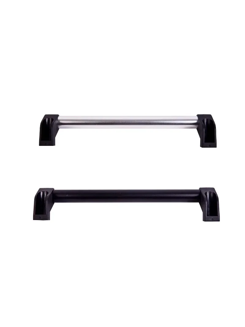 Manija Tubular de aleación de aluminio con espaciado de orificios de 200mm-650mm, carrito de herramientas, puerta de armario corredera mecánica, manija de máquina de soldadura, 1 Uds.