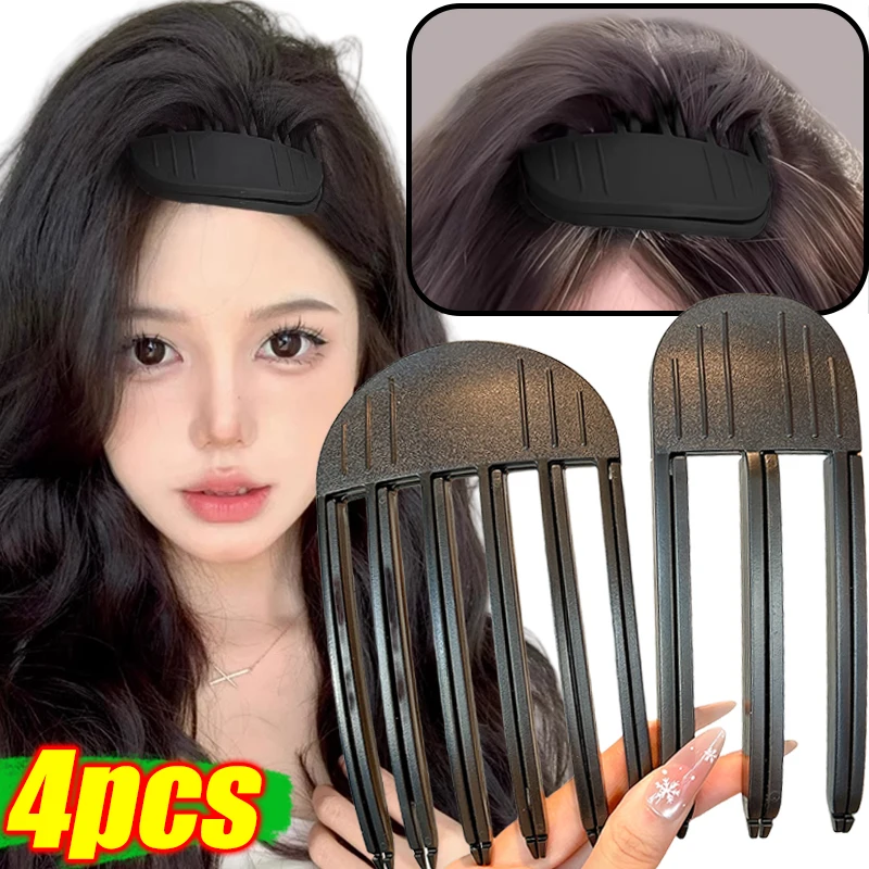 Fluffy Hairpin Curling Bangs Clips Hair Roots Volumizing Hair Clips Women Curling Fixed Shape Clips Fashion Volume Hair Roller