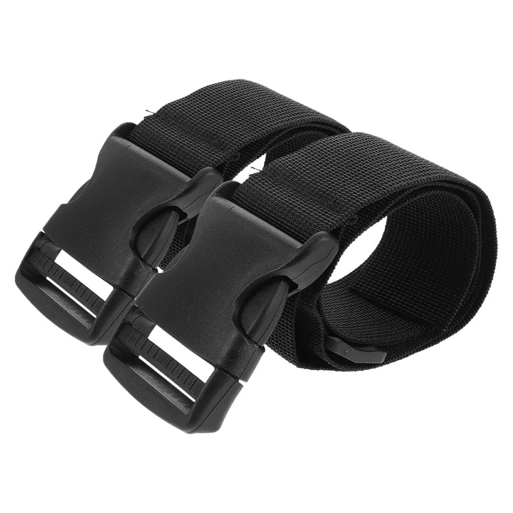 

2 Pcs Luggage Tie Suitcase Travel Accessories Backpack Extension Strap Extended Shoulder Straps Buckle