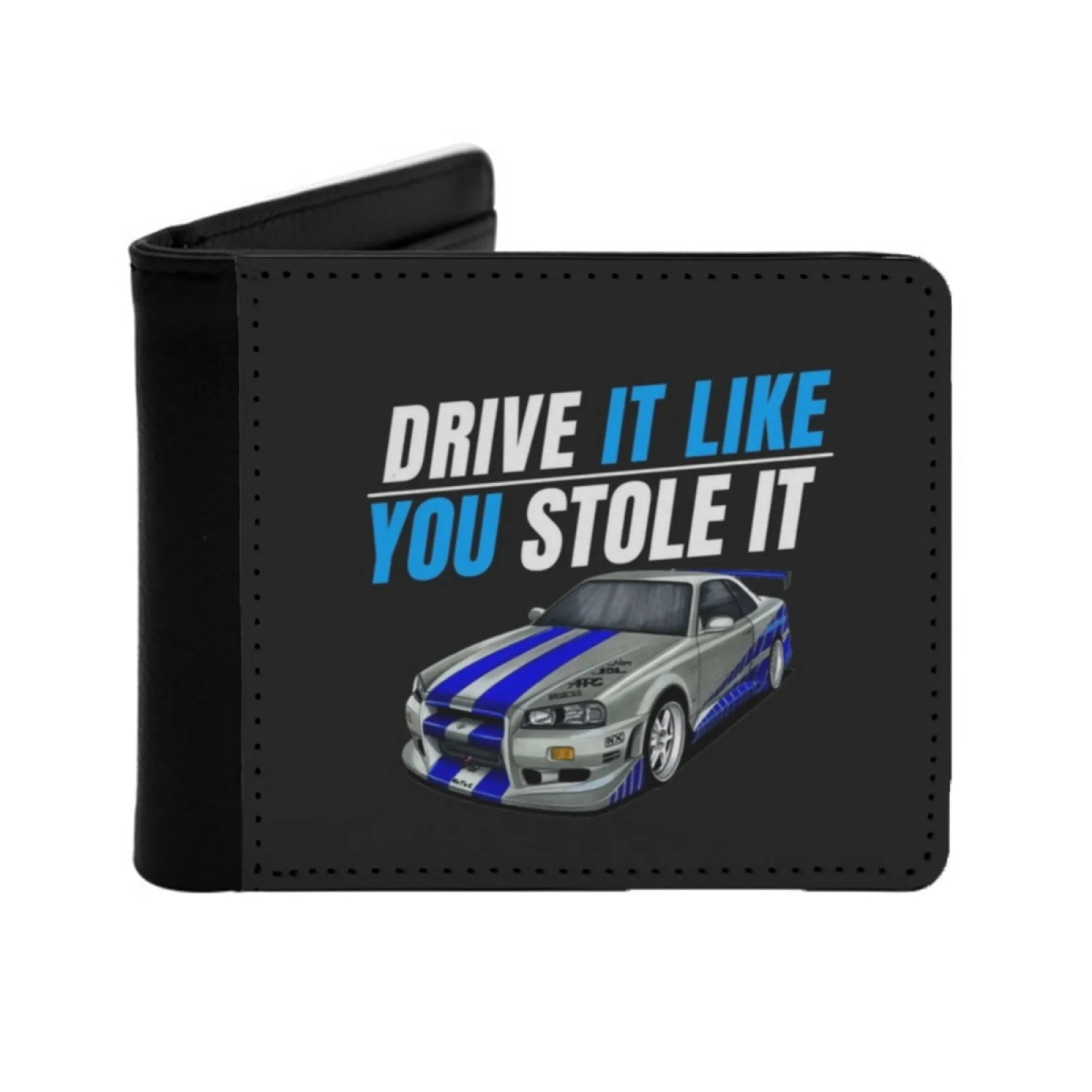 

Drive It Like You Stole It { Персонализированный кошелек Fast And Furious Paul Walker для мужчин и женщин, короткий карманный кошелек из искусственной кожи