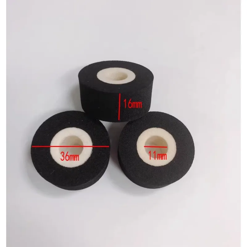 

36*15 черное сплошное чернильное колесо 1000 кодировочная машина чернильное колесо 810/980 запечатывающая машина чернильное колесо печатающая головка из углеродного материала