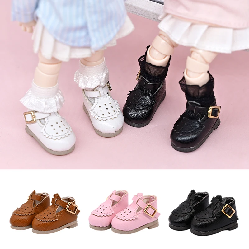 Obitsu 11 Doll Fashion Mary Jane Sneakers Shoes With Small Hole Ob11 Doll Accessories Toy For Penny, Molly, Ymy, Gsc, 1/12 Bjd