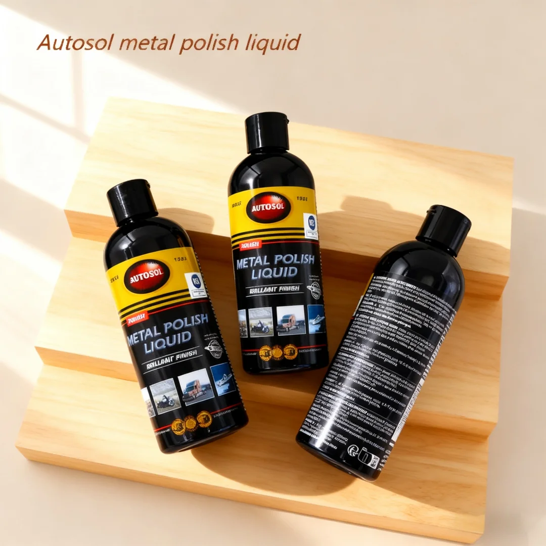 Autosol Metal Polish Liquid 250ml Rust Oxidation Removal Polishing Cleaning