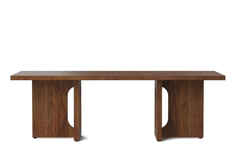 Marble coffee table Stone Chang'an Jing coffee table Antique granite desktop Solid wood dining table Natural