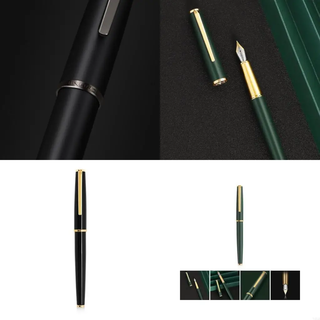 

Y5LB Fountain Pens for Teacher Students Adult Smooth Writing Pens Pens