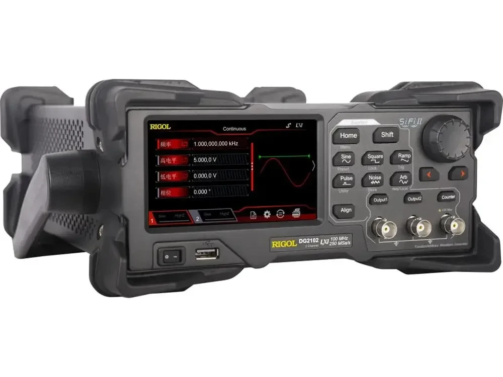 Rigol DG2102 - Two Channel, 100 MHz Function / Arbitrary Waveform Generator