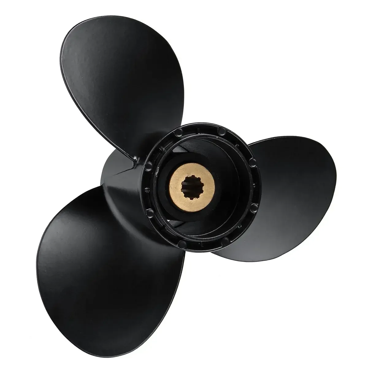 For Suzuki 15-20HP 9 1/4 x 10 Boat Propeller 58100-93733-019 Outboard Engine Propeller Aluminum Alloy 3 Blades