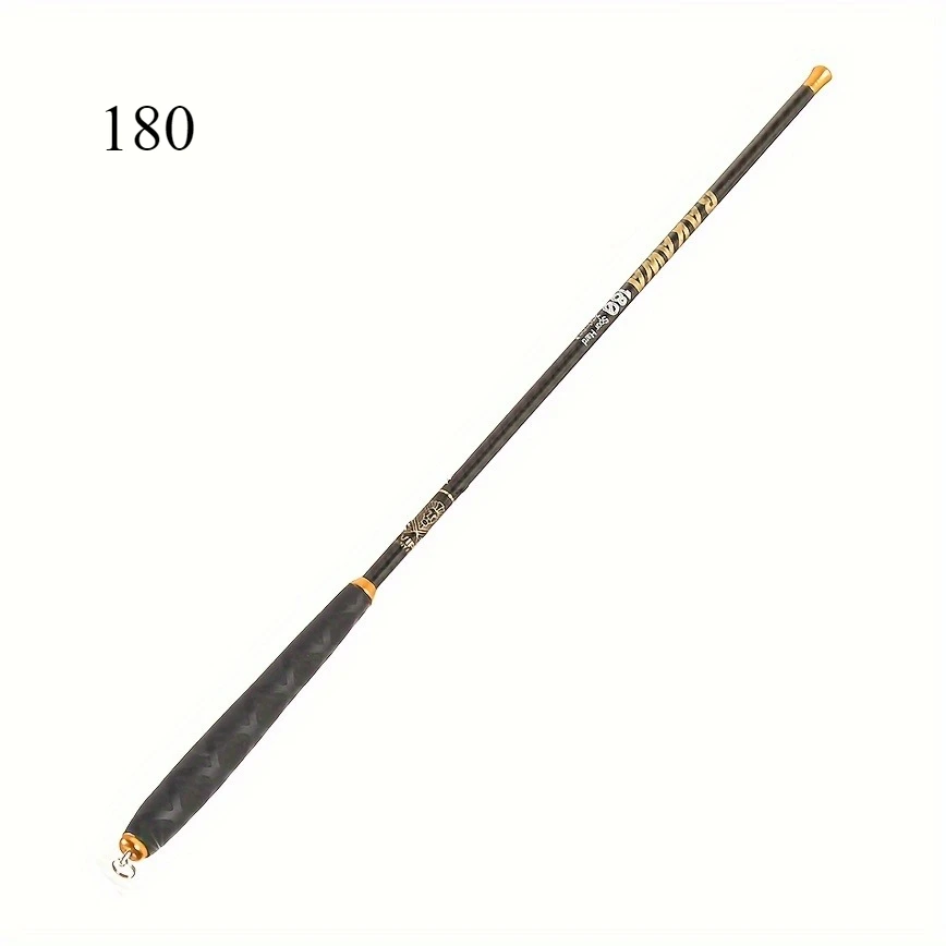 BAKAWA Ultraleichte Carbon-Angelruten 1,8M-7,2M Tragbare Teleskop-Reise-Mini-Stream-Feeder-Rute Harte Pesca Karpfen-Süßwasser-Angelrute