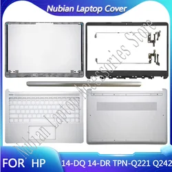 HP 14-dq 14-dr 14s-dr 14s-dr 14s-fr 14s-fq TPN-Q221 q242用LCDバックカバーフロントカバーパームヒンジカバーバックカバー