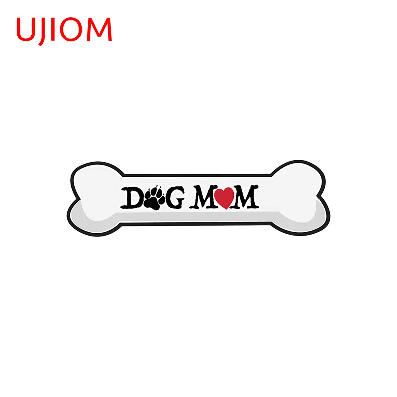 UJIOM Dog Bone Interesting Words Wall Sticker High Quality Waterproof Living Room Decal Suitable For Bedroom Home Decoration