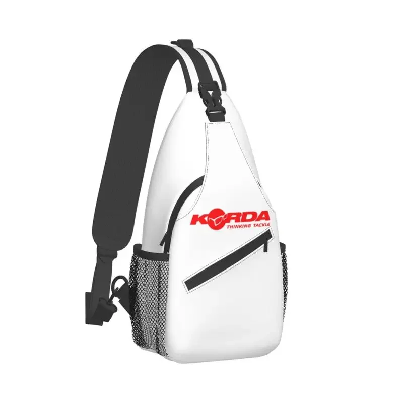 Casual Kordas Fishing Logo Sling Bags for Traveling Men's Chest Crossbody Backpack Shoulder Daypack