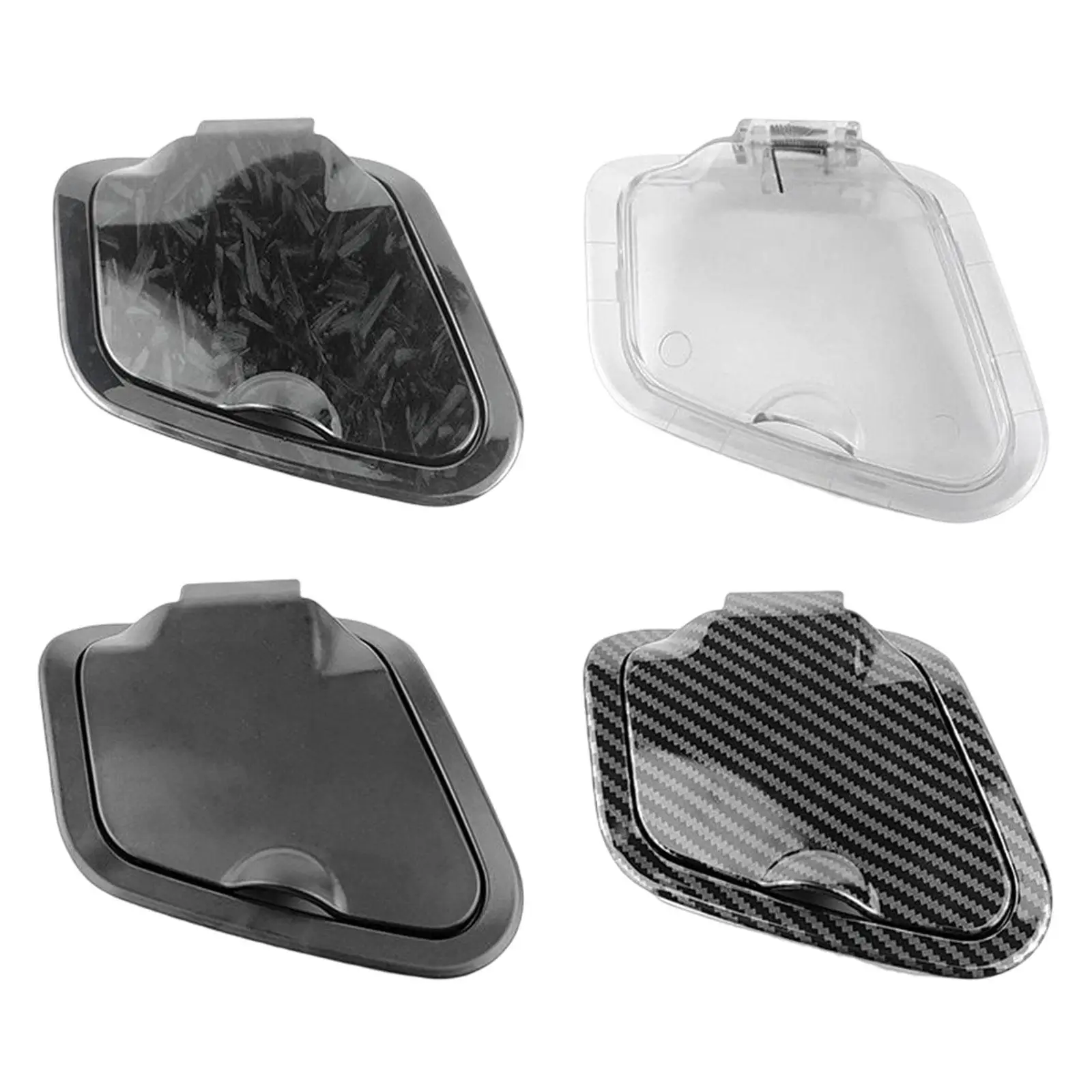 Sturdy Side Pocket Cover Lid Waterproof Cap Dustproof ABS Professional for Yamaha Nmax 20/22 Parts Replacement Modification