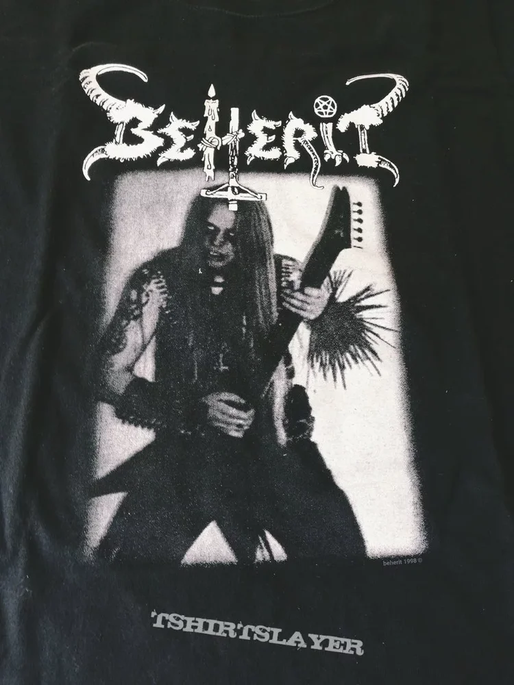 

Beherit Band Gift For Friends Black T-Shirt Cotton All Size