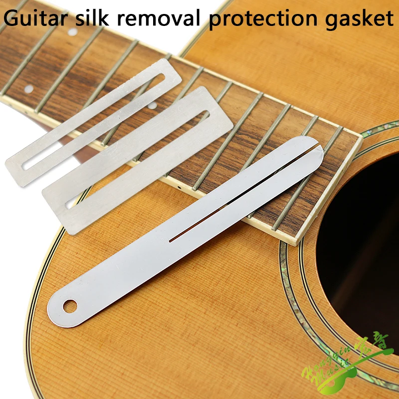 HUATOOL Guitar Fret Leveling Polishing Gasket Fingerboard Fret Removing Protective Cushion Maintenance Tool