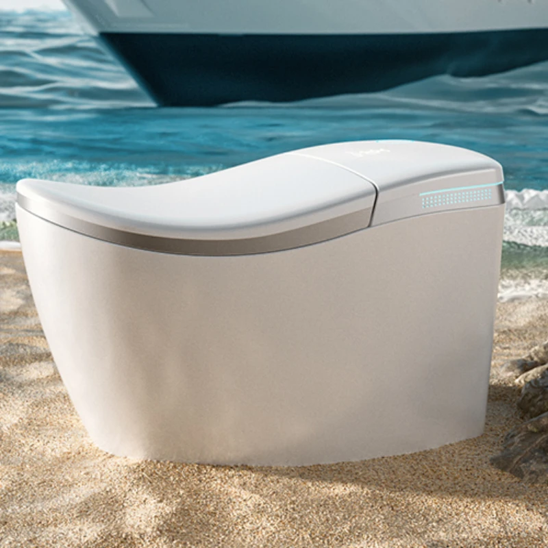 Intelligent toilet yacht fully automatic flip integrated toilet with no water pressure limit