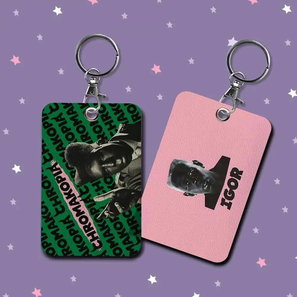 

Рэпер T-Tyler The C-Creator, держатель для бейджа, брелок для банковской бизнес-работки, держатель для студенческой карты, защитный чехол для автобусной карты