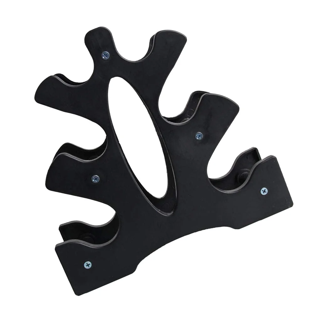 

Dumbbell Small Rack PP Storage Display Bracket Stand Black for Dumbbells Three Layers Holder