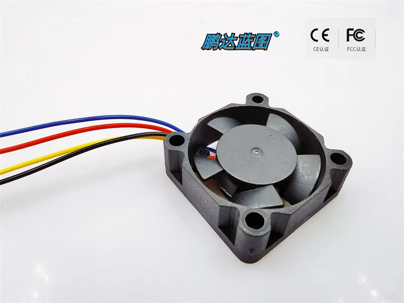 Pengda-microventilador de refrigeración, control de temperatura PWM silencioso, 3CM, hidráulico, 12V, 5V, 30x30x10MM, modelo blueprint 3010