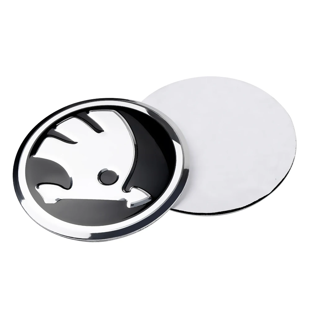 4pcs 56mm Car Styling Wheel Center Hub Caps Rim Cover Badge Emblem Sticker For Skoda Rapid Fabia Octavia 2 A7 A5 A4 Yeti Superb