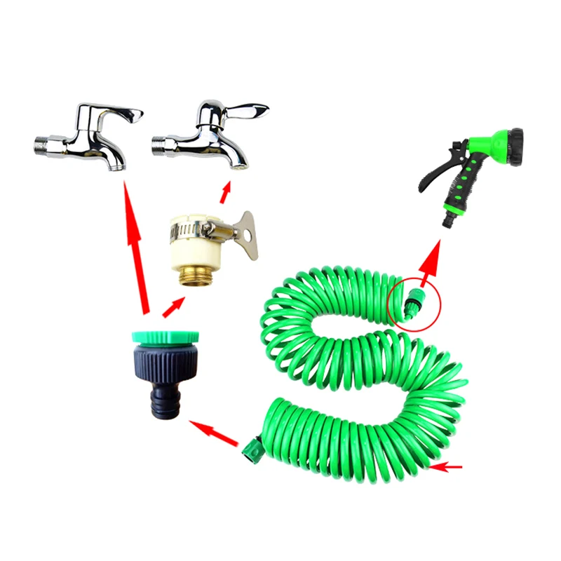 

Gardening Connector Plastic 3-point Water Quick Connector Quick Connector Water Water Pipe Quick Connector Faucet Connector