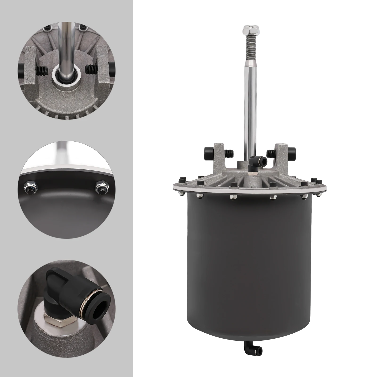 

Tire Changer Bead Breaker Cylinder 345mm Piston Rod Aluminum Air Cylinder for Tire Removal Machine, Auto Repair Shop Tool