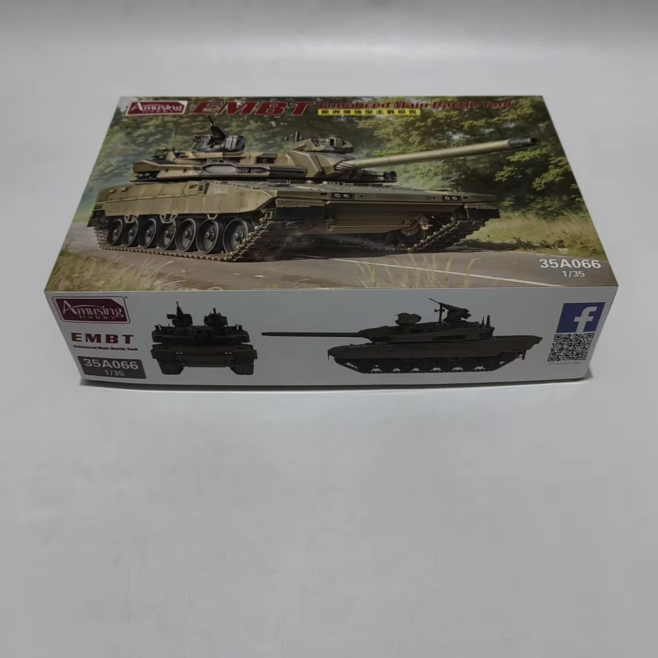 

35A066 Забавный сборный модельный комплект усиленного основного боевого танка EMBT в масштабе 1/35