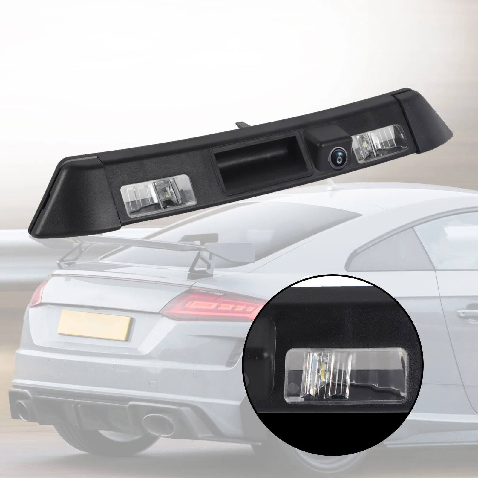 HD Car Trunk Handle Switch rear view Backup camera For Audi TT  TTS RS Roadster MK3 Quattro Coupe FV3 FVP FV9 FVR 2015 - 2019