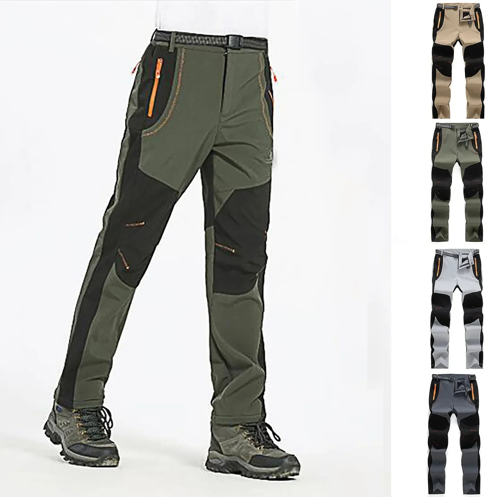 

Thick Warm Fleece Winter Pants Women Waterproof Hiking Trekking Camping Skiing Soft Shell Pants Outdoor Windproof Trousers