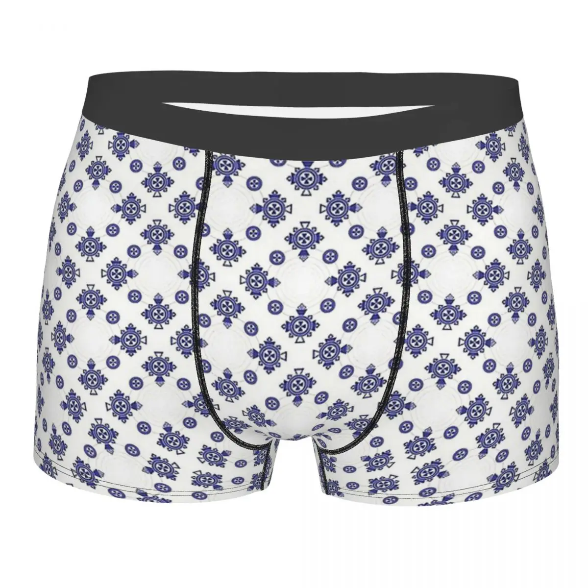 Cross Pattern Ethiopian Cross Art Ethiopia Underpants Homme Panties Man Underwear Sexy Shorts Boxer Briefs