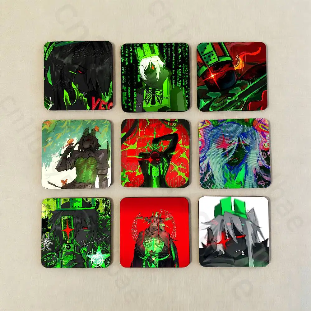 1x1x1x1 Fridge Magnet Personalized Magnetic Durable Plastic Square Picture Surface Fridge Magnets