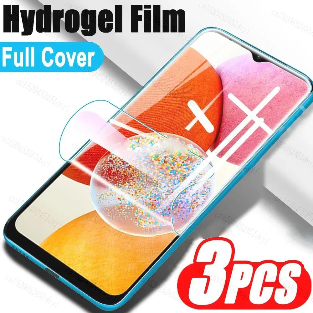 3PCS Hydrogel Film For Moto Motorola Edge 50 40 Pro Neo G Stylus 5G 2024 G64 G24 Power G Play 2024 Full Cover Screen Protector