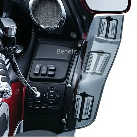 오토바이 사이드 스포일러 드래곤 윙 에어 가드 환기 윈드 디플렉터 For Honda Goldwing Gold Wing GL 1800 GL1800 F6B 2001-2017