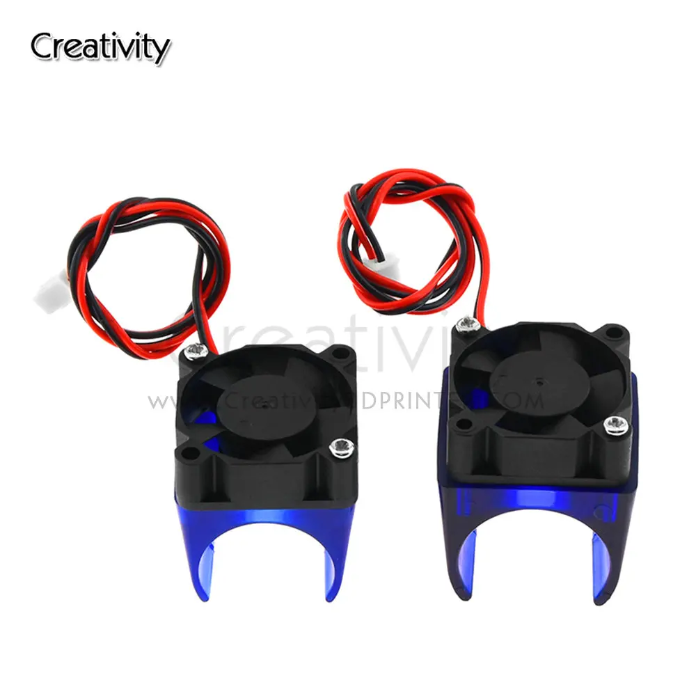 Creativity E3D V5 V6 3010 Cooling Fan With Bracket Duct Housing Guard 12V 24V J-head Hotend Support Cover For 3D Printer Part