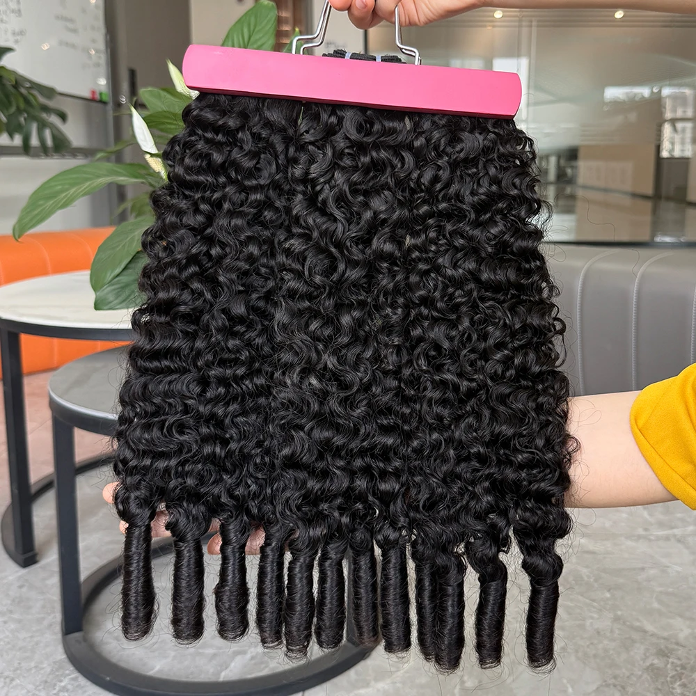 Mพม่า CURLY Bundles ปิด 5X5 HD โปร่งใสลูกไม้ปิดหน้าผากสานต่อผม 15A ดิบ Virgin Hair