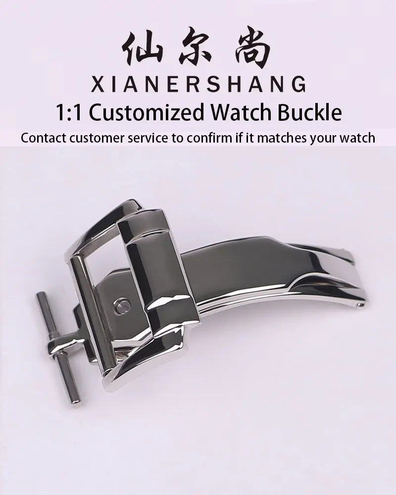 

XIANERSHANG Custom P-IAGET Original Watch Clasp 18MM 16MM Belt Buckle Screw 316L Stainless Steel Folding Buckle Watch Accessorie