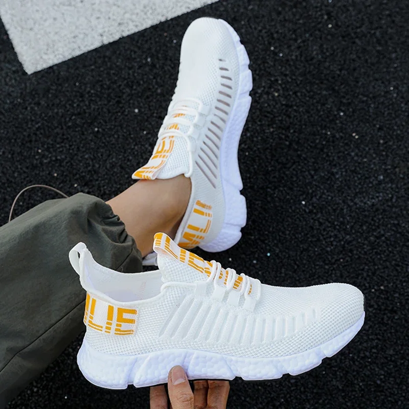 Men's Running Shoes, Lightweight Sports Shoes Designer Sports Shoes Men's Breathable Tennis Anti Slip 2025 New Sports Shoes