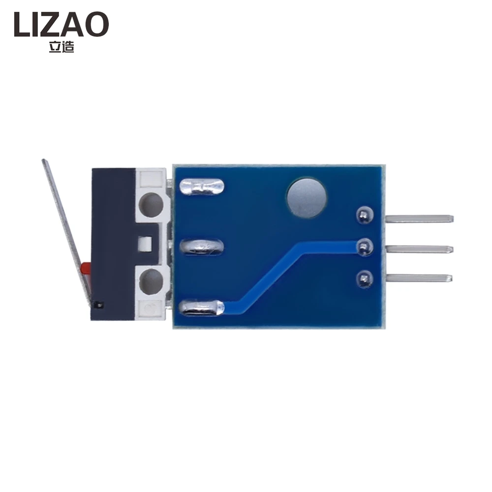 Collision Sensor Module for Arduino, Impact/Limit Switch with Indicator Light for Robot Crash Detection